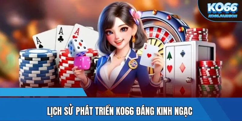 Lịch sử phát triển của nền tảng KO66 đáng kinh ngạc